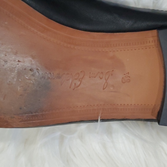 Sam Edelman Lennie black slipon loafers mules size 8.5 - Picture 8 of 12